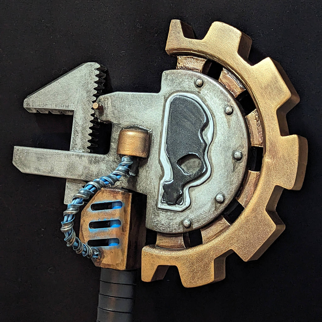 Sci-Fi Machine Priests' Axe